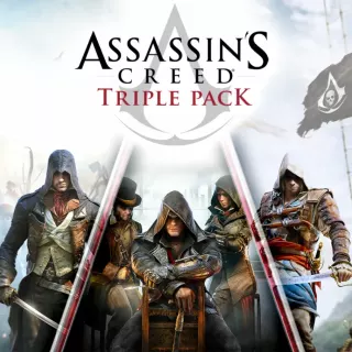 Assassins Creed Набор 3 игры (PS4/PS5/RU) Аренда 7 дней